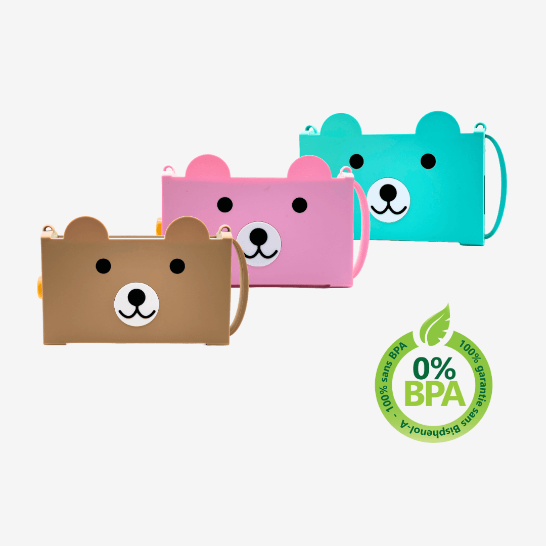 Les 3 housses de protection Mini Bears compatibles pour Lunii
